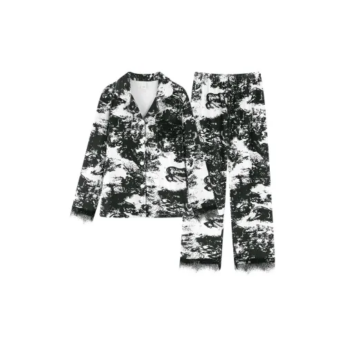 LEZIYUN Пижамный комплект женский черный