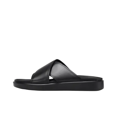 Ecco Slip-resistant Слипоны Мужские Черные