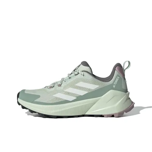 adidas Terrex TRAILMAKER 2,0 Износостойкий и Легкий Низкий Топ Походная обувь Женская Зеленая