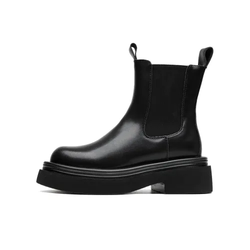 Chi Wolf Короткий Челси Мужской Черный