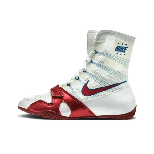 Nike HyperKO Тренировочные Кроссовки Высокие Белые и Красные Мужские