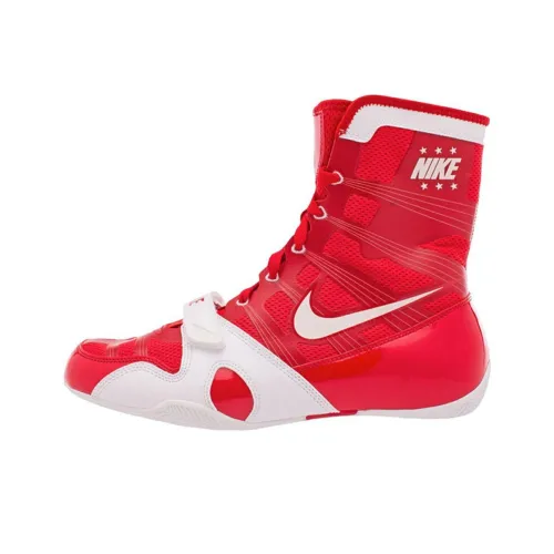Nike HyperKO Slip-resistant Abrasion-resistant High Top Training Shoes Men's Red Найк HyperKO противоскользящие устойчивые к истиранию высокие кроссовки для тренировок мужские красные