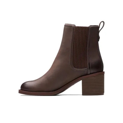 Clarks Челси Красно-коричневый Женские