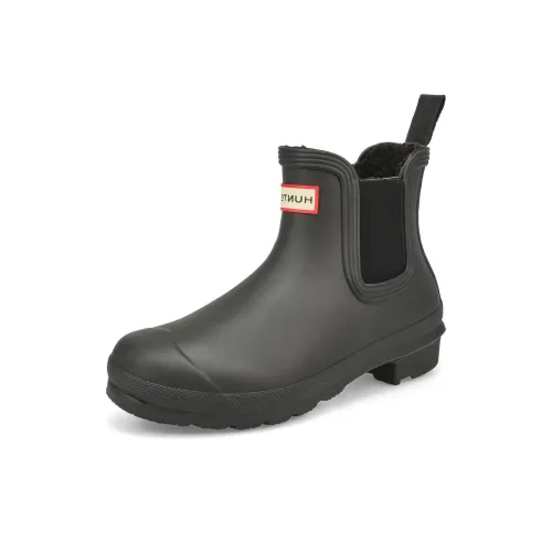 HUNTER Короткий Челси Женские Черный