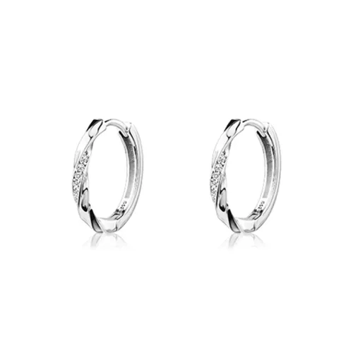 Серьги-гвоздики из стерлингового серебра 925 пробы LUCA Унисекс