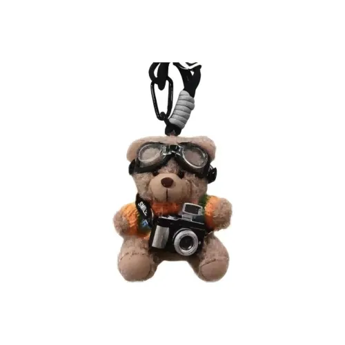 TUSHANDA Милый Камера Высокое качество Автомобильный Кампус Студенческое общежитие Медведь Кукла Плюшевый Брелок 10 см Высота