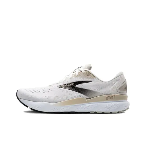 Беги Brooks Ghost 16 Кроссовки Низкие Белые Мужские