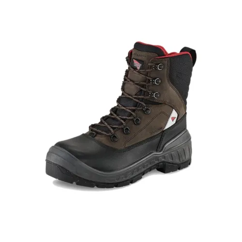 RED WING Обувь Polar X Водонепроницаемый И Износостойкий Короткий MID Голень Аутдор Мужской Черный Коричневый