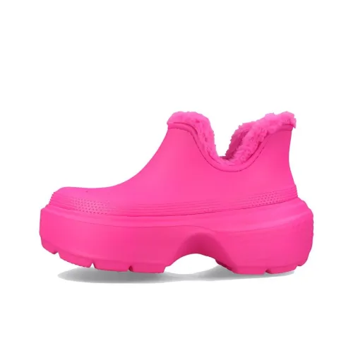 Crocs Stomp Ботильоны Унисекс Розовый