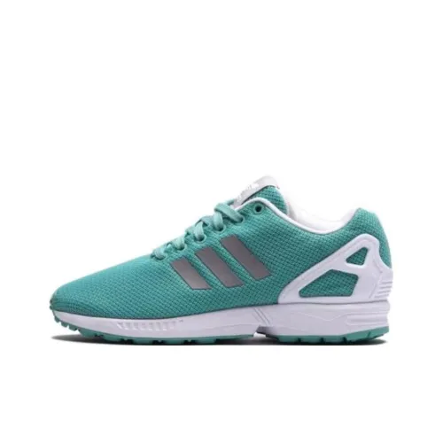 Adidas Originals ZX Flu Fade Ocean Abrasion Resistant Breathable Low Top Casual Women's Ocean