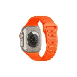 Яблоко, простой, текстурированный, монохромный, ремень, апельсин