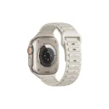 Яблоко Double-Loop Textured Monochrome Strap-Starlight