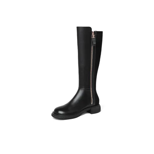 Lily Wei Knight Boots 3 см Женские Черные