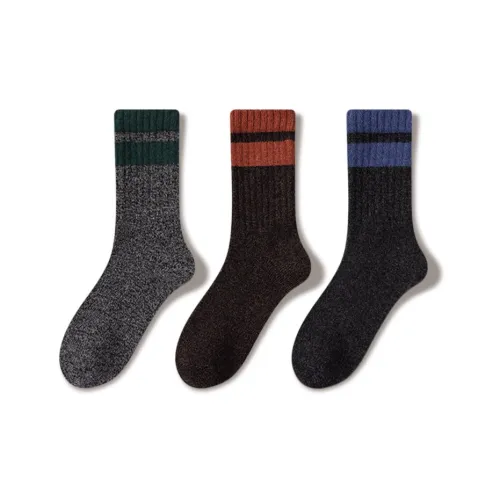 JIAZINI Носки Crew Мужские упаковка из 3 пар