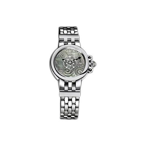 TUDOR Автоматический Механический Movement Женские Rose Collection Часы Зеленые