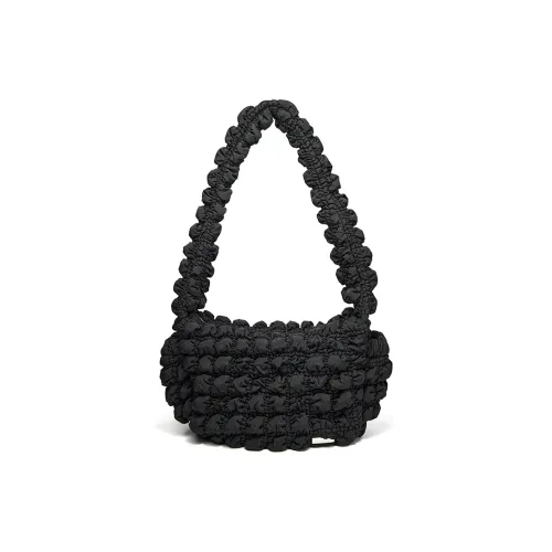 SMTING STUDIO Полиэстер Облачная Сумка Сумка через плечо Средняя Унисекс Глубокий Черный