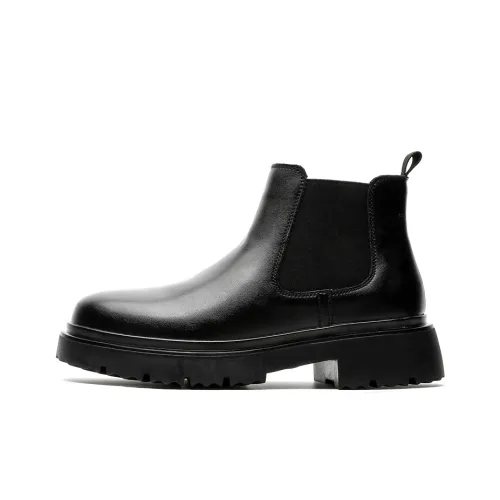 SHUPATE Короткий Челси Мужской Черный