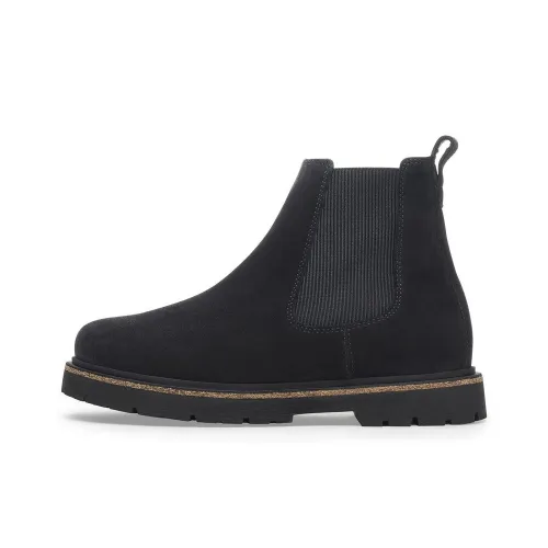 Birkenstock Highwood Slip Short Chelsea Men's Black Narrow Version Биркенсток Хайвуд Слип Короткий Челси Мужской Черный Узкий Версия