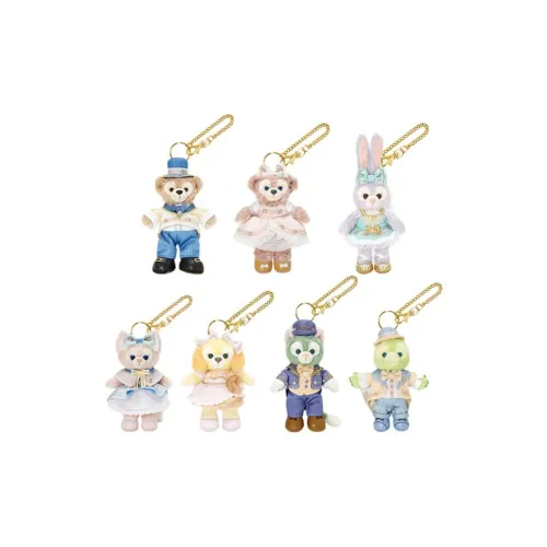 Disney Daffy Star Dream Melody Toy Набор Кольцо для ключей Кукла Плюшевая Подвеска 12,5 см 13 см 13,5 см 14 см Высота Шанхайский Дисней