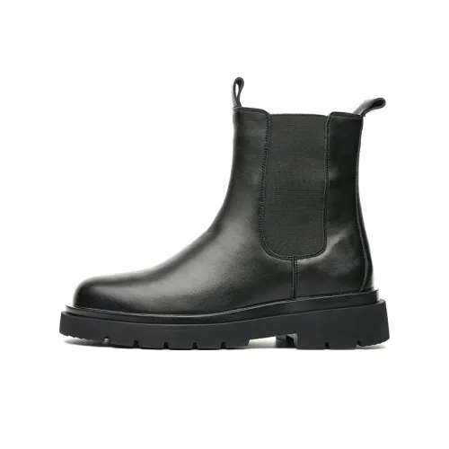 Cachiotti Короткий Челси 3,5 см Мужской Черный