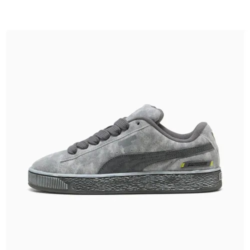 Ferrari X PUMA Suede XL Low Top Скейтборд Кроссовки Унисекс Серый Черный
