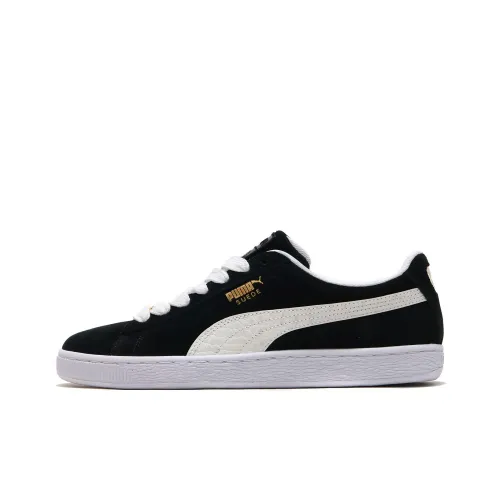 PUMA Suede Classic B Boy Fabulous Low Топ Скейтборд Кроссовки Мужские Черно-Белые