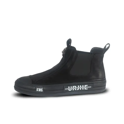 Thai Points Короткий Челси Платформа Увеличение Высоты Мужской Черный