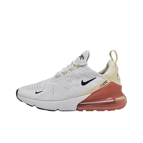 Nike Air Max 270 Low Топ Повседневная обувь Женская Белая