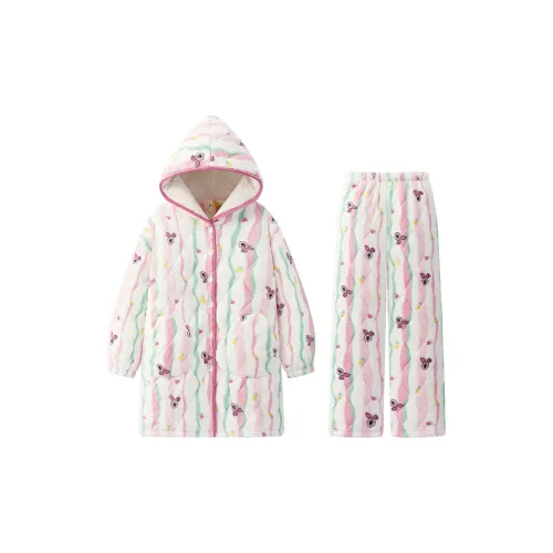 Gongdie X Disney Пижамный комплект Женские Розовый