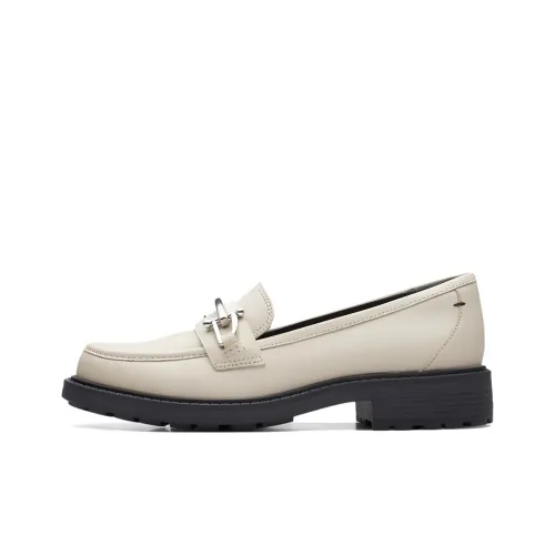 Clarks Лоферы 3 см Женские Белые