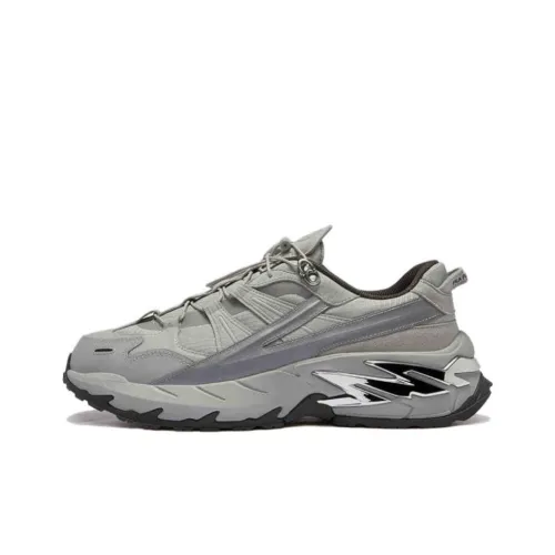 FILA FUSION Comet Беговые кроссовки Низкий Топ Серый Мужской