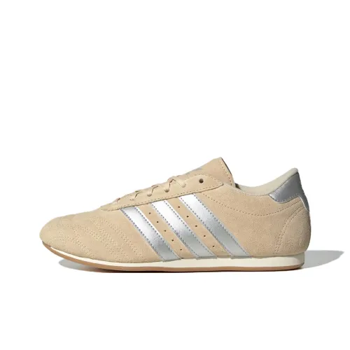 Adidas Originals Taekwondo Slip-resistant Abrasion-resistant Low-top Training Shoes Women's Beige