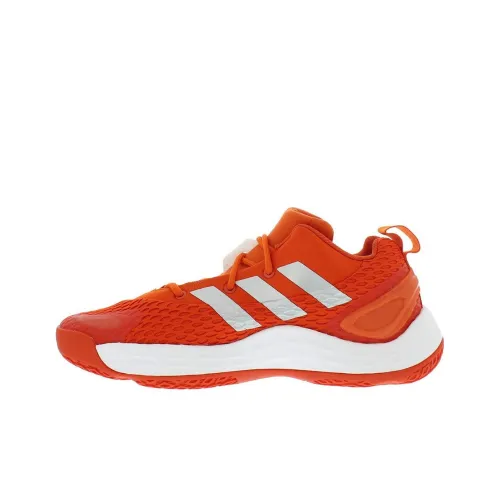 Adidas Exhibit A Slip Resistant Abrasion Resistant Низкий Топ Повседневная обувь Мужская Оранжевая