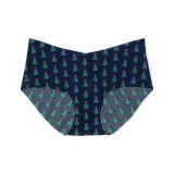 1 Pack (Морской Синий Lining Fabric с Рождественским Елочным Принт)