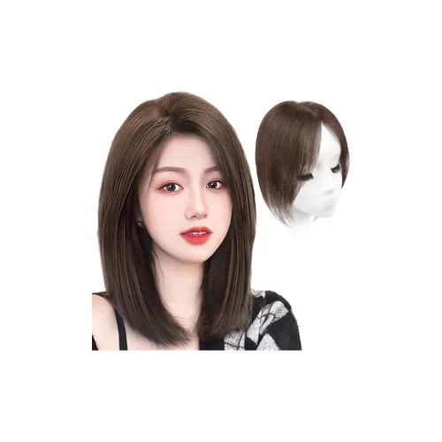 WANWANFENG Восстановление волос Линии волос Расширение Стрипы Натуральный Мокко 25 см