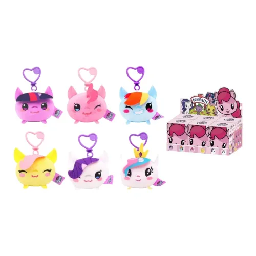 PINKYPINKY Мой маленький пони Плюшевый Брелок Слепые Коробки Один Mystery Коробка Целая Коробка 6 шт