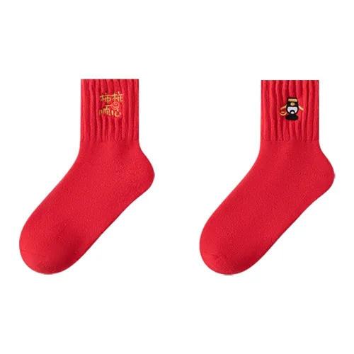 Top Melon Носки Crew Женские 2 упаковки красный