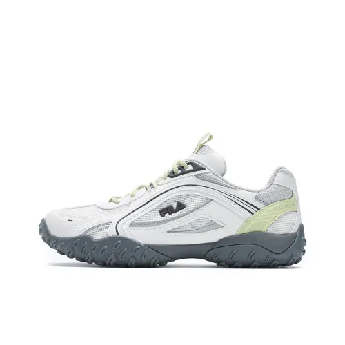 FILA PEBBLE Износостойкий и Легкий Низкий Топ Беговые кроссовки Женские Белые