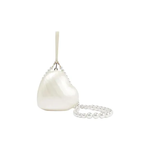 SIMONE ROCHA Ткань Сердце-Формированная Сумка Клатч Женская Белая