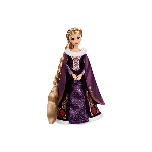 Disney Shanghai Длинные Волосы Принцесса Кукла BJD Фиолетовая