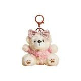 GJ73 Розовый бант, медвежонок