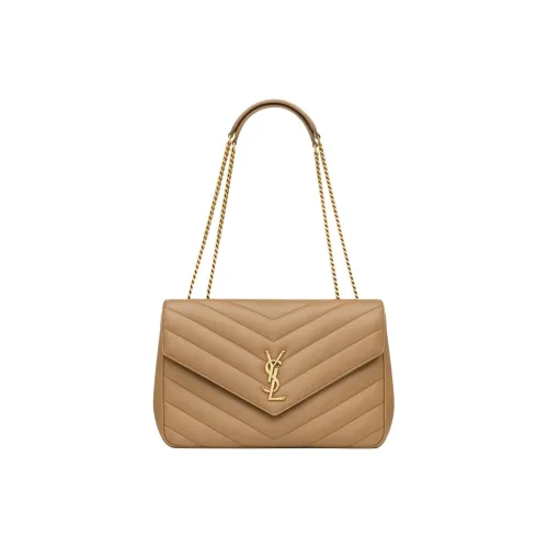 SAINT LAURENT LOULOU Овечья кожа Сумка через плечо Большая Женская