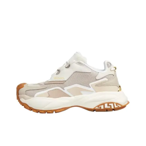 VERSACE MERCURY M_VS_04 Низкий Топ Повседневная Обувь Женская Бежевая