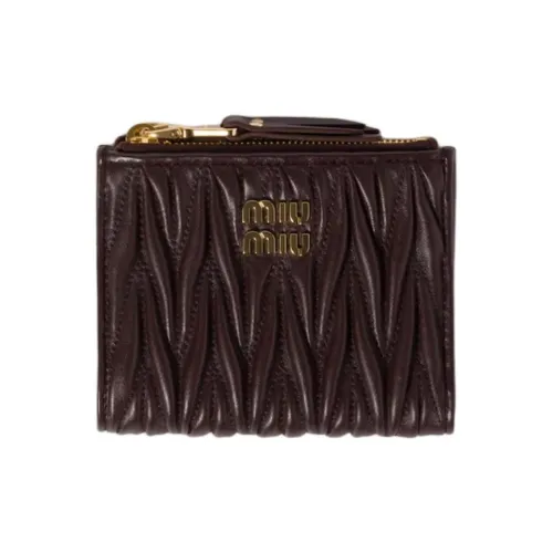 MIU MIU Кожа Кошелек Женские Root Цвет
