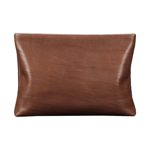 PABOJOE Первый слой Full с рельефным узором цветочный кожа клатч мужской хаки