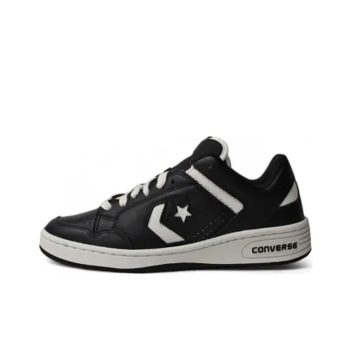 Конверс WEAPON Slip-resistant Abrasion-resistant Low-top Скейтборд Кроссовки Unisex Черный