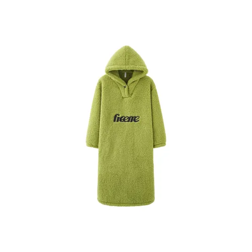 Qin Jing Ночная сорочка Женская Матча Зеленая