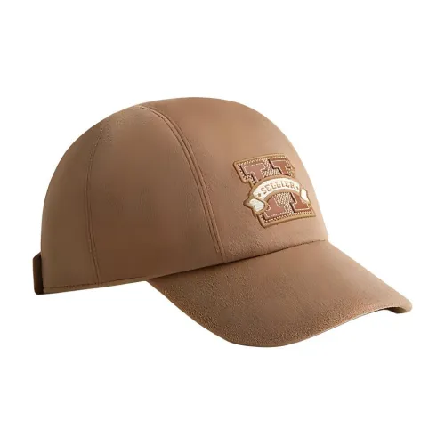 HERMES Кашемир Бейсболки Унисекс Коричневый Зеленый