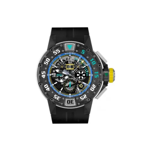 RICHARD MILLE Автоматический Механический Часы для Мужчин 50 мм Скелет