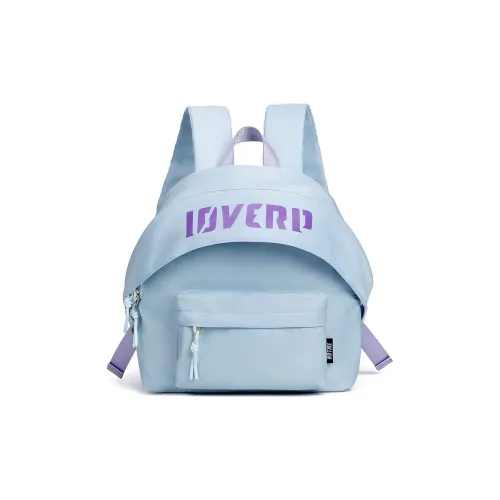 LOVERPUSS Ткань Рюкзак Маленький Женский Синий Фиолетовый